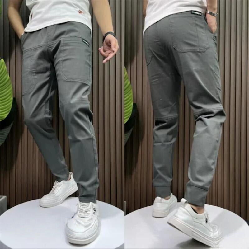 Pantalón cargo cómodo con gran capacidad de almacenamiento